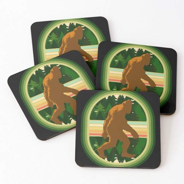 Item preview, Bigfoot in front of trees designed and sold by BRU Design.