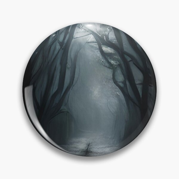 Item preview, Creepy Forest Halloween AI Art Design designed and sold by boopsblunt.