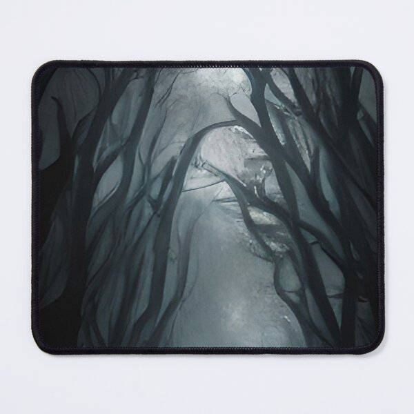 Item preview, Creepy Forest Halloween AI Art Design designed and sold by boopsblunt.