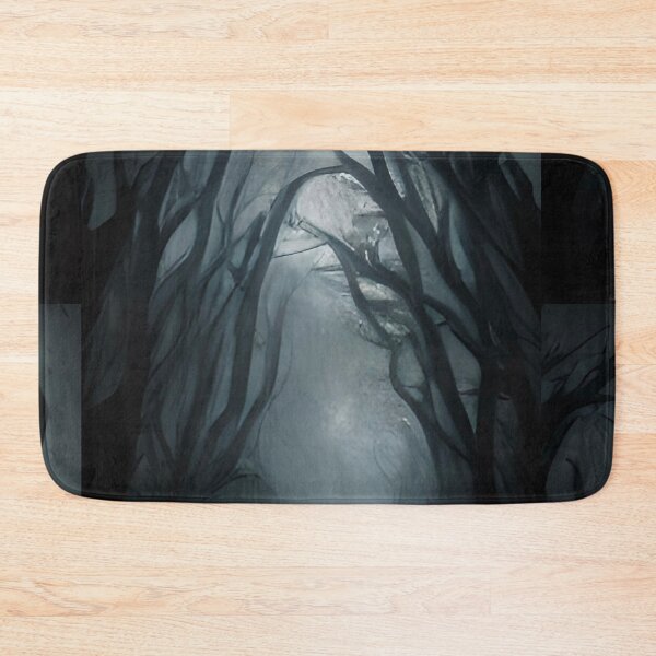 Item preview, Creepy Forest Halloween AI Art Design designed and sold by boopsblunt.