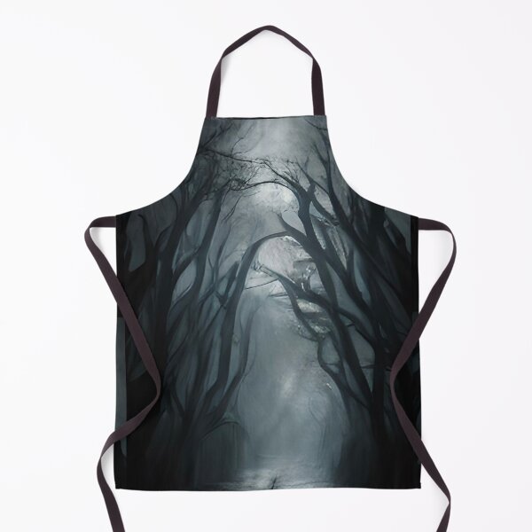 Item preview, Creepy Forest Halloween AI Art Design designed and sold by boopsblunt.