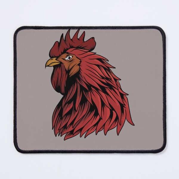 Item preview, Rooster Head, Rooster Design, Red Rooster Tee for Men Women kids designed and sold by Waleedw.