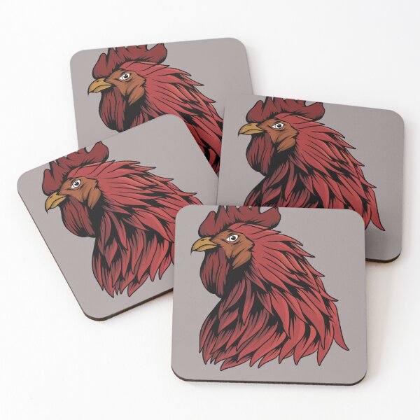 Item preview, Rooster Head, Rooster Design, Red Rooster Tee for Men Women kids designed and sold by Waleedw.