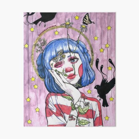 Pastel Goth Art Board Prints for Sale