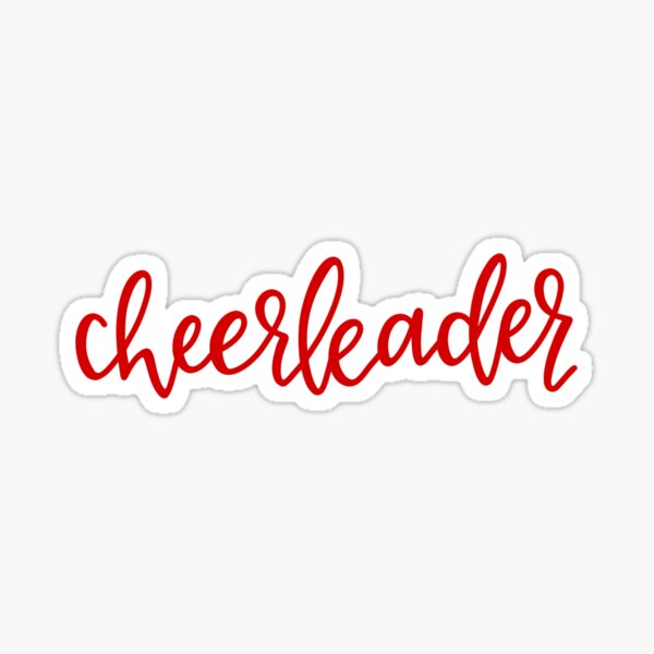 Item preview, Cheerleader (Red) designed and sold by crystalcreative.
