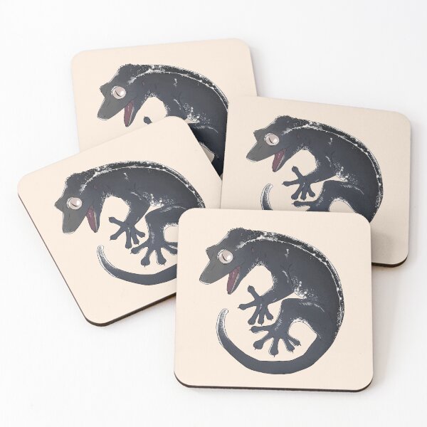 Item preview, Crested gecko black designed and sold by he-xie.