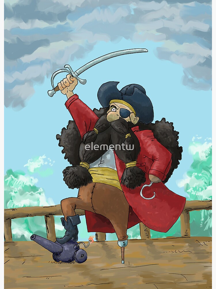 Pirate Captain | Art Board Print