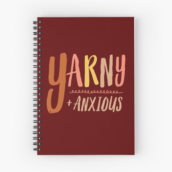 Item preview, Yarny & Anxious! designed and sold by PinkSheepMerch.