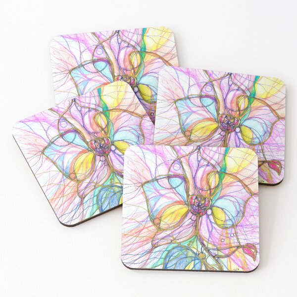 Item preview, Neuroart, Abstract colorful flower designed and sold by VikitaSolomakha.