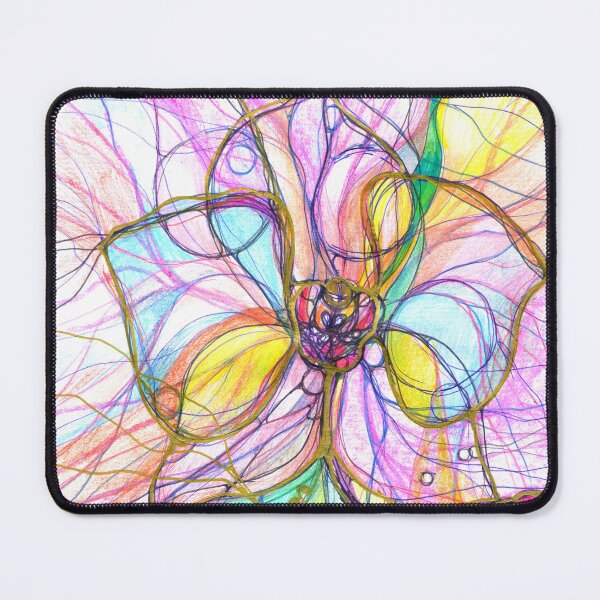 Item preview, Neuroart, Abstract colorful flower designed and sold by VikitaSolomakha.