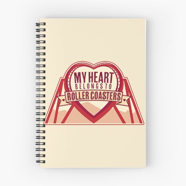 Item preview, My Heart Belongs to Roller Coasters designed and sold by Thrilltography.