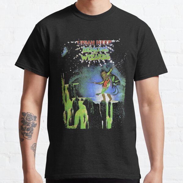 uriah heep demons and wizards t shirt