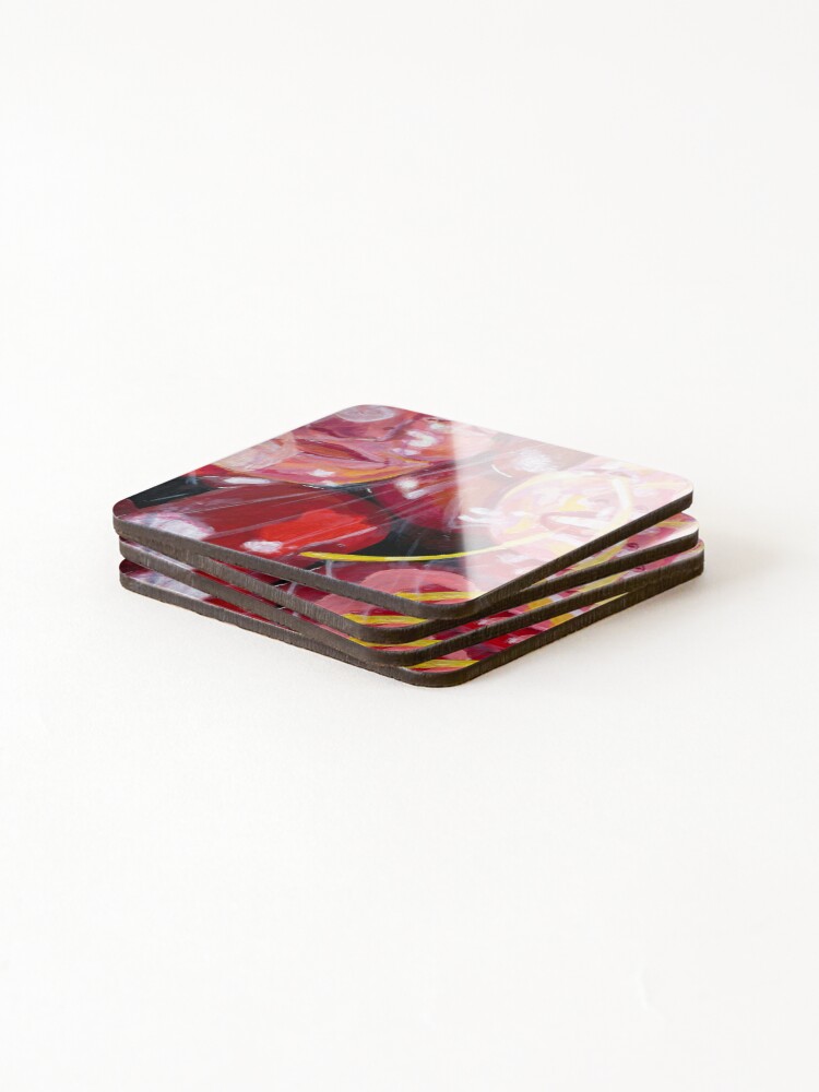 Thumbnail 4 of 5, Coasters (Set of 4), Transparency  designed and sold by Ranee-Bajaj.