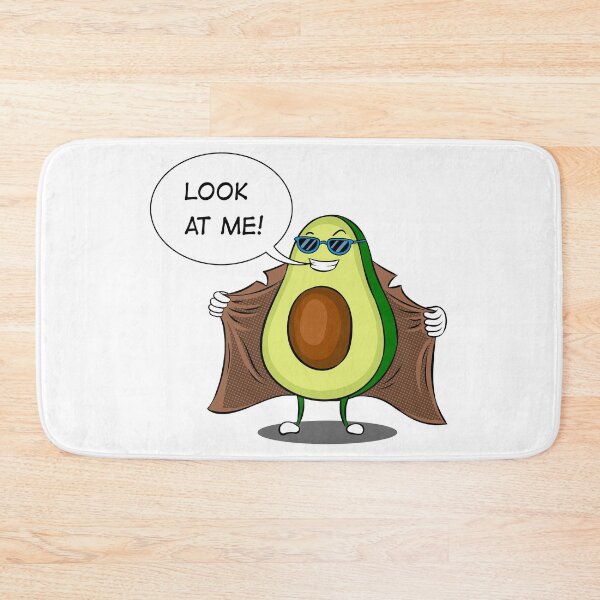 Item preview, Avocado exhibitionist in raincoat designed and sold by IronicEmpire.