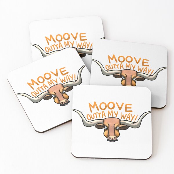 Item preview, Moove Outta My Way designed and sold by shelbyecandraw.