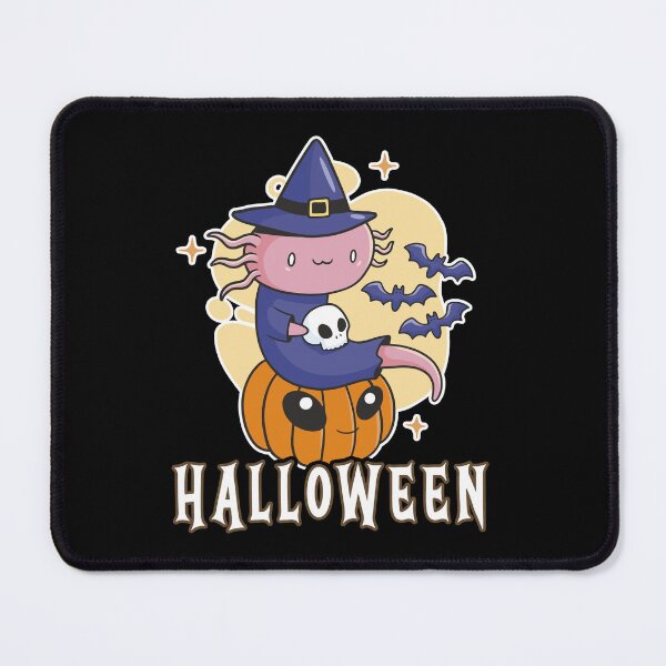 Item preview, Axolotl Anime Halloween Sitting On Pumpkin Gift Girls Teens Adults designed and sold by Countrysmart.