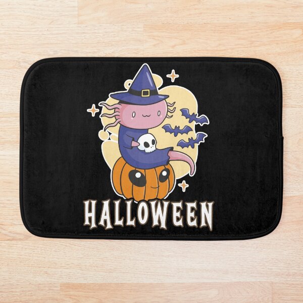 Item preview, Axolotl Anime Halloween Sitting On Pumpkin Gift Girls Teens Adults designed and sold by Countrysmart.