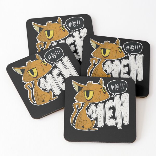 Item preview, Funny Meh Cat Gift For Cat Lovers designed and sold by Countrysmart.