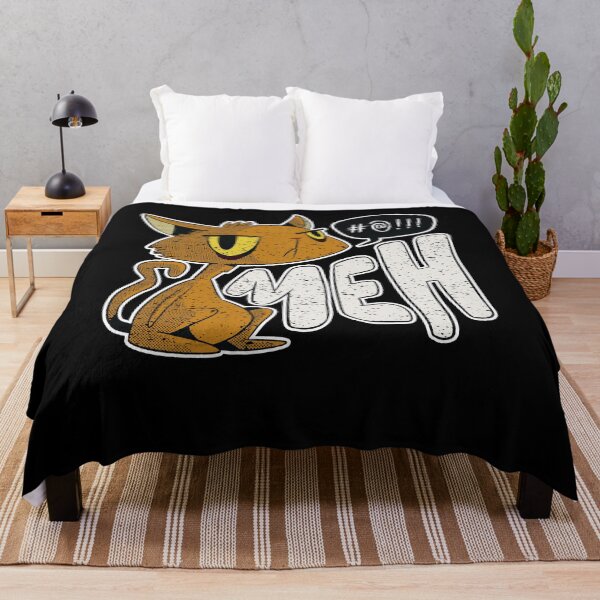 Item preview, Funny Meh Cat Gift For Cat Lovers designed and sold by Countrysmart.