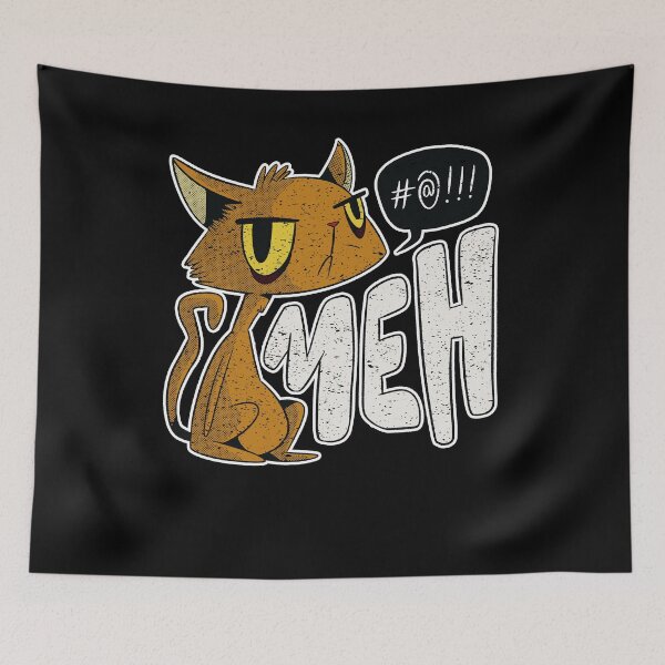 Item preview, Funny Meh Cat Gift For Cat Lovers designed and sold by Countrysmart.