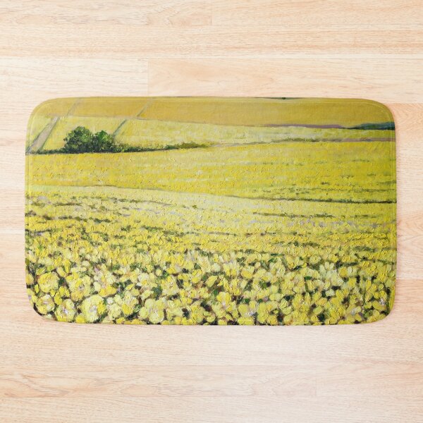 Item preview, Rapeseed Field Fine Art Painting designed and sold by artmanikin.