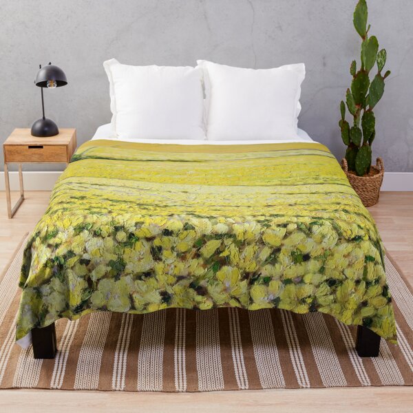 Item preview, Rapeseed Field Fine Art Painting designed and sold by artmanikin.