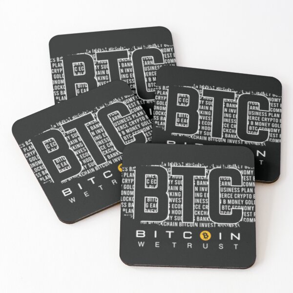 Item preview, in Bitcoin we trust designed and sold by Puppy Paws.