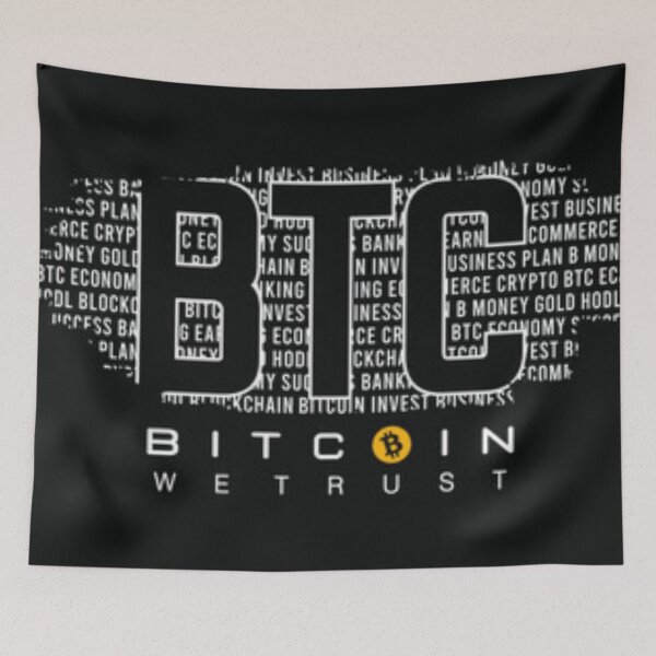 Item preview, in Bitcoin we trust designed and sold by Puppy Paws.