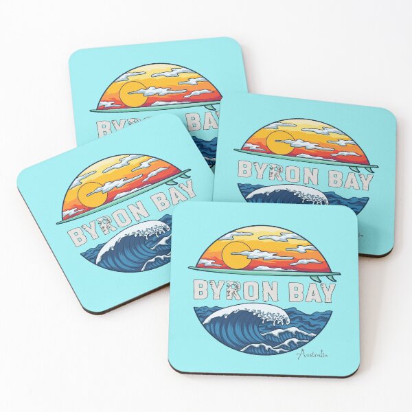 Item preview, Byron Bay Australia Vintage Wave designed and sold by MrEddie10.
