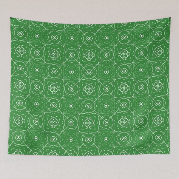 Item preview, Cool unique hand drawn geometric repeating pattern - WelshDesigns designed and sold by welshdesigns.