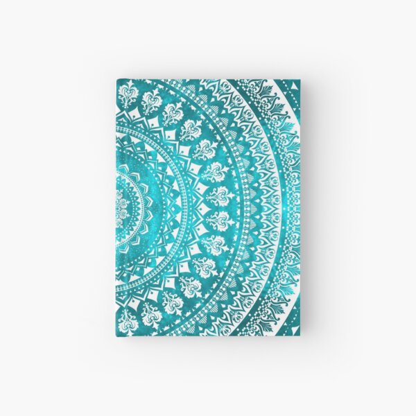 Mandala Turquoise Hardcover Journal