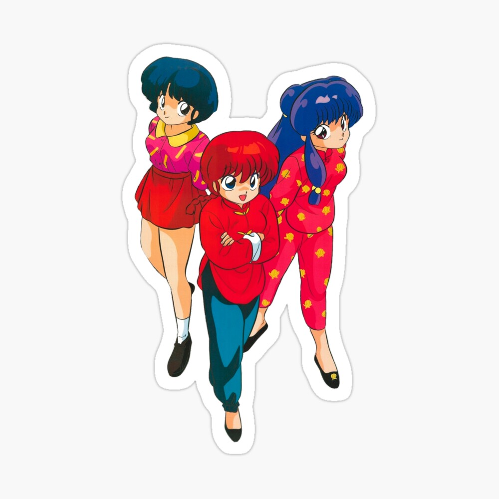 Ranma 1/2: Ranma Saotome, Akane Tendo & Shampoo