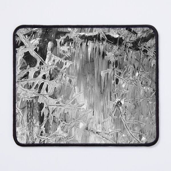Item preview, Icy Branches Black and white designed and sold by mamamur.
