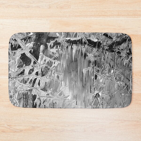 Item preview, Icy Branches Black and white designed and sold by mamamur.