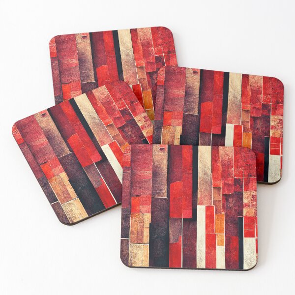 Item preview, Red Vertical Pattern [1] designed and sold by FreshAirShop.