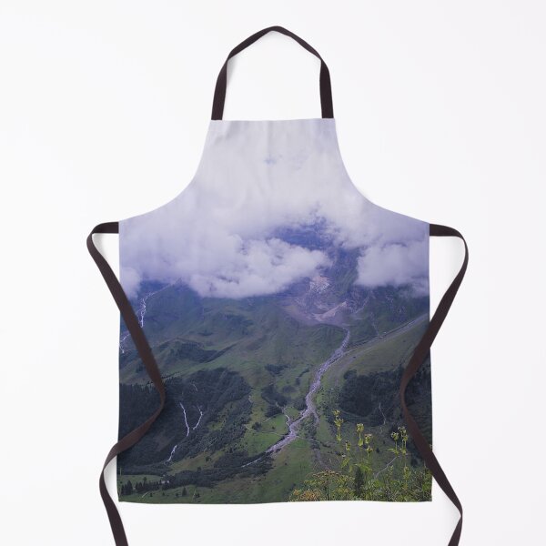 Item preview, CLOUDY AUSTRIAN MOUNTAIN VIEW designed and sold by anetesees.