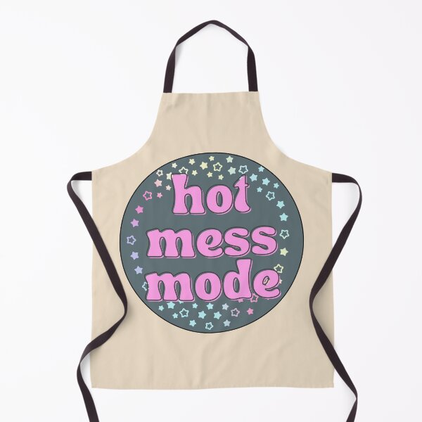 Item preview, Hot Mess Mode Magenta and Stars designed and sold by Pink Ribbon.