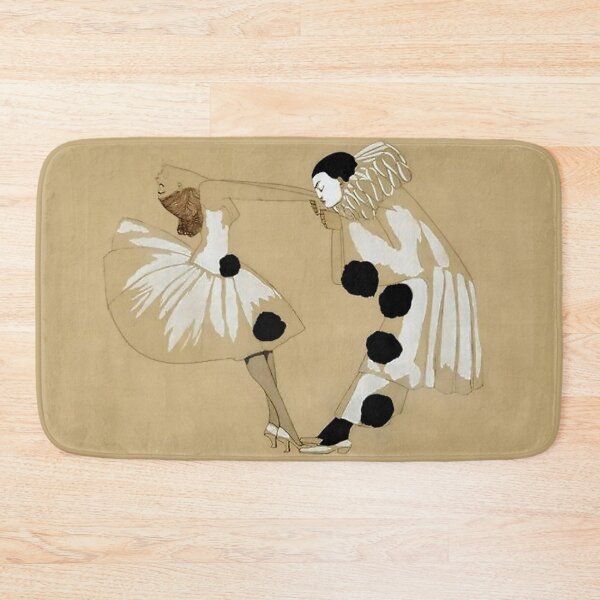 Item preview, “Pierrot and Columbine” by Leo Rauth designed and sold by PatricianneK.