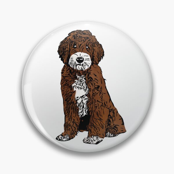 Item preview, Un lindo Goldendoodle albaricoque/blanco designed and sold by rmcbuckeye.
