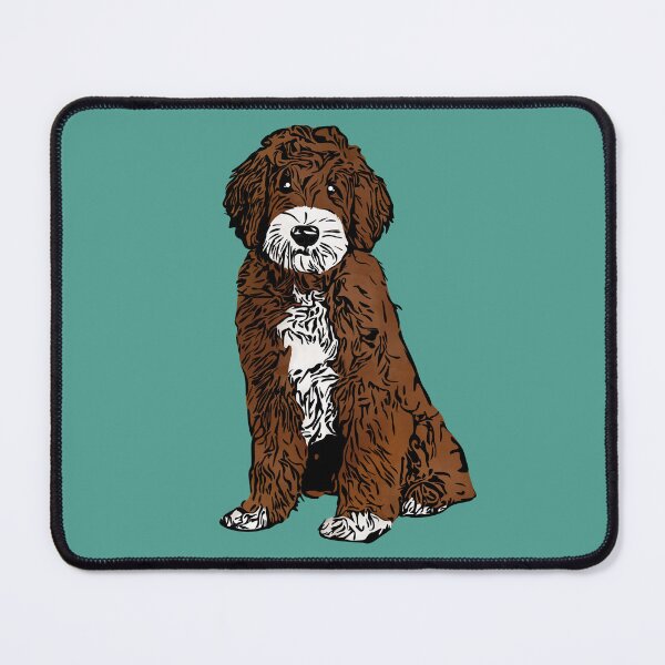 Item preview, A Cute Apricot/White Goldendoodle  designed and sold by rmcbuckeye.