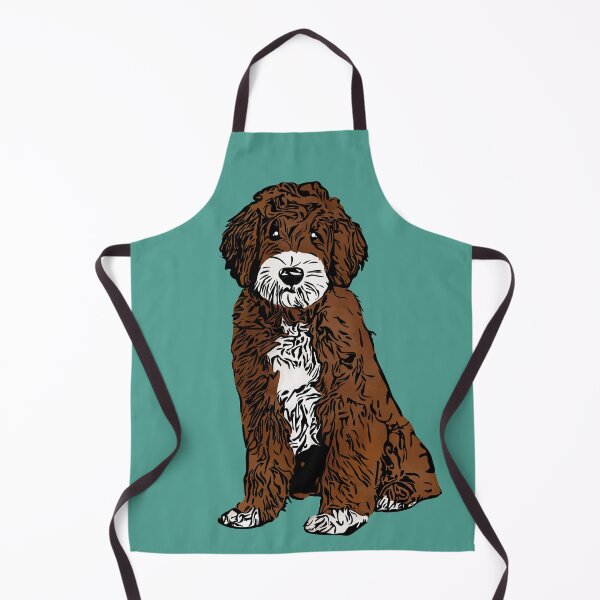 Item preview, A Cute Apricot/White Goldendoodle designed and sold by rmcbuckeye.