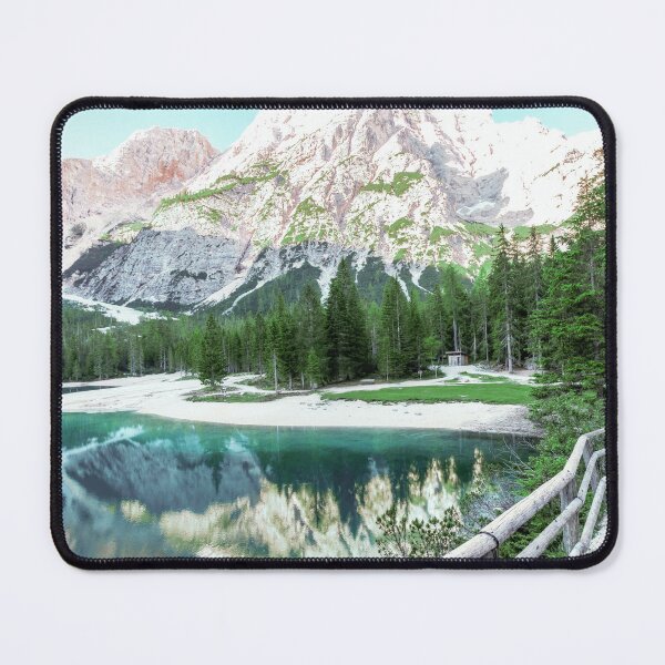 Item preview, Snowy Mountain Over A Lake designed and sold by Taceo10.