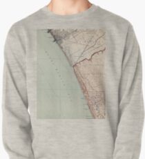 Vintage Map of Venice Beach California (1923) Pullover Sweatshirt