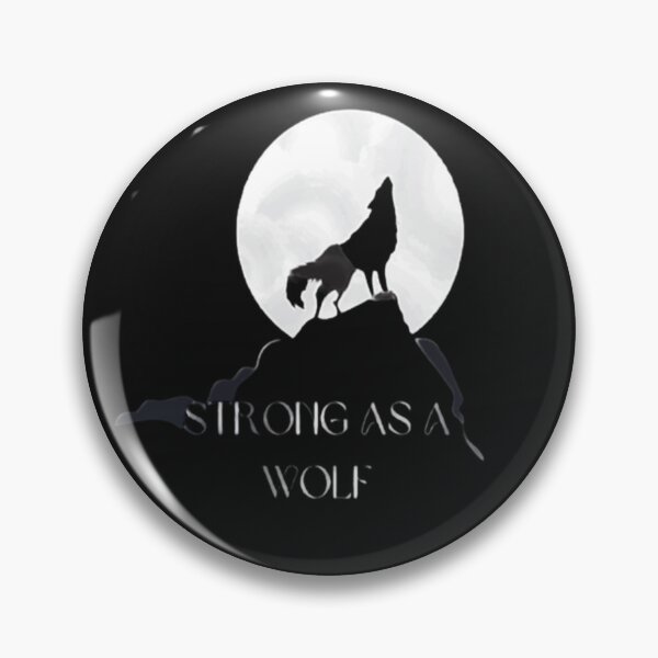 Item preview,   Be Strong As A Wolf  designed and sold by MckinleyArt.