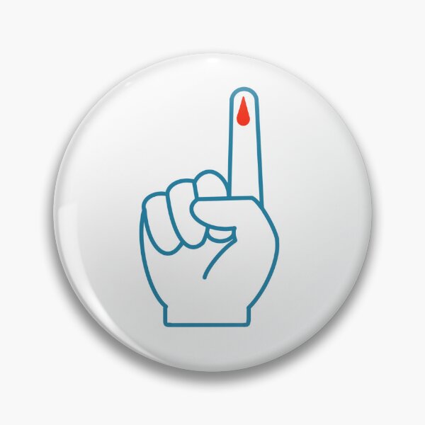 Item preview, Type 1 pointer finger diabetic designed and sold by Diabumblebee.