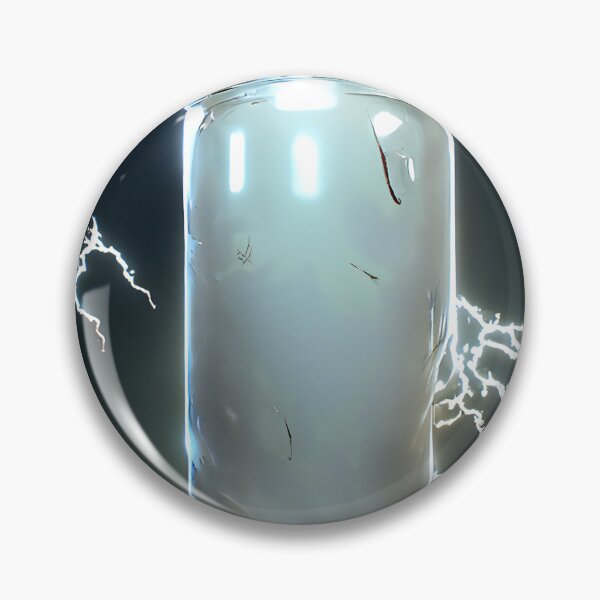Item preview, Lightning and a bottle | AI generated photo designed and sold by MichelangeloAI.