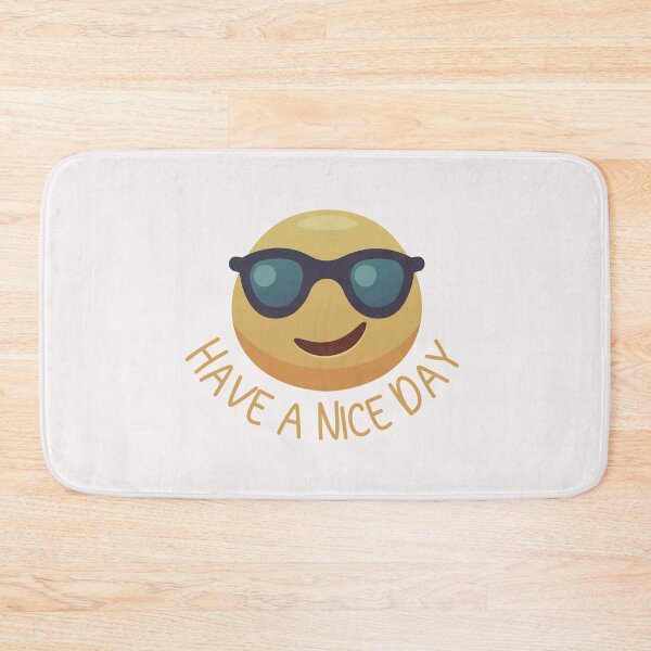 Item preview, Have a Nice Day Cool Smiley  designed and sold by HappyLifeCreate.