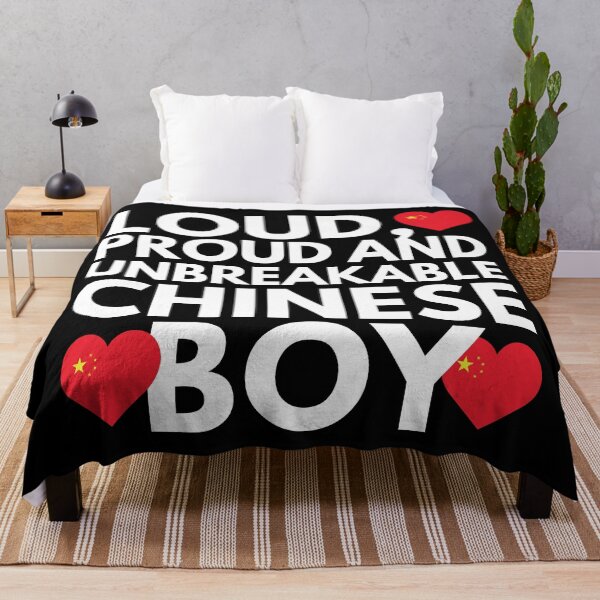 Item preview, I am Chinese Boy Loud, Proud and Unbreakable designed and sold by HelloFromAja.