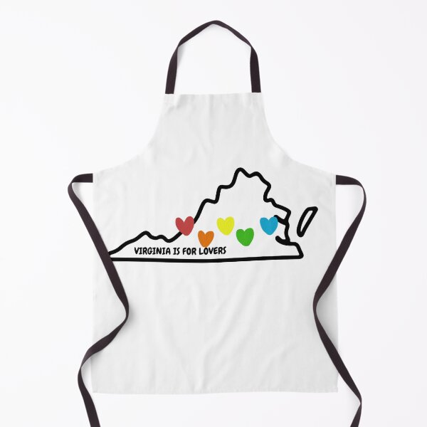 Item preview, Virginia Is For Lovers State Map designed and sold by ZazzyPumpkin.