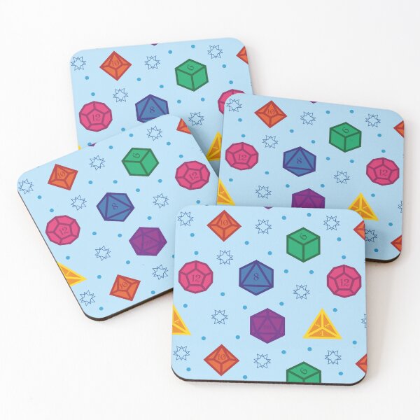 Item preview, blue dice designed and sold by Alwen-Art.